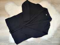 Czarna, klasyczna, lekka marynarka / żakiet z kieszeniami, H&M, 34 XS