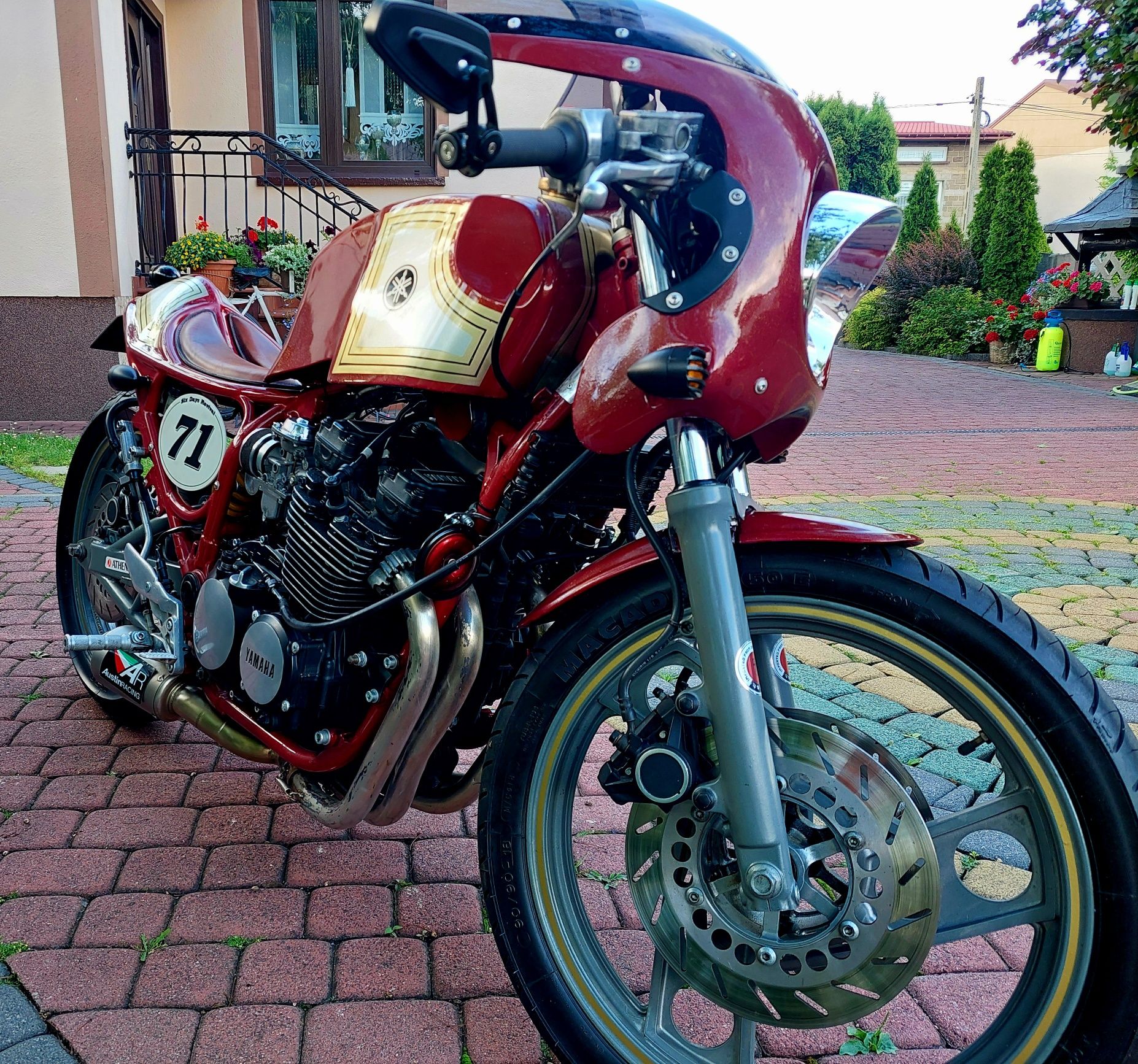 Yamaha xj600 cafe racer, street, custom