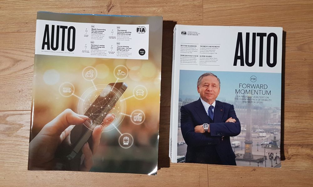 20 numerów magazynu AUTO by FIA (ENG) kolekcjonerski