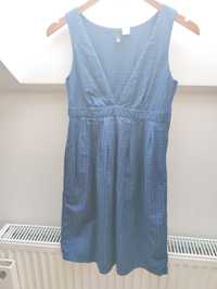 Granatowa sukienka HM 36
