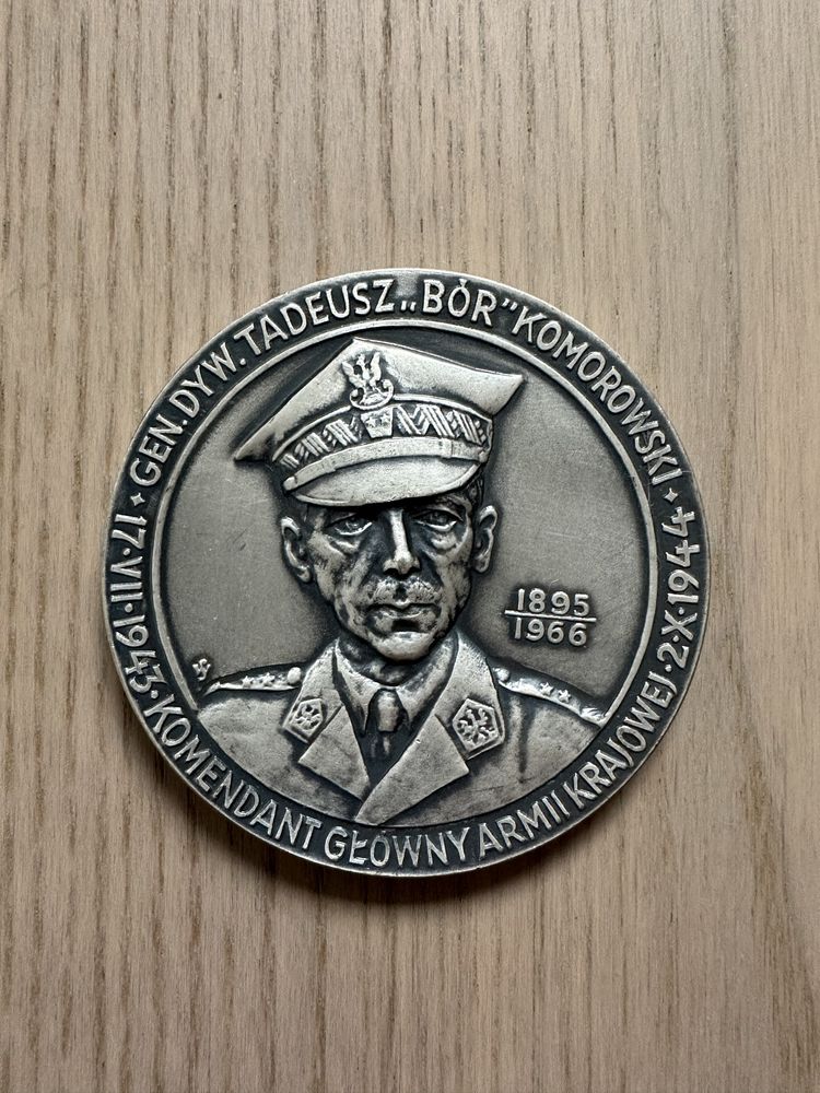 Medal Tadeusz Komorowski Powstanie Warszawskie