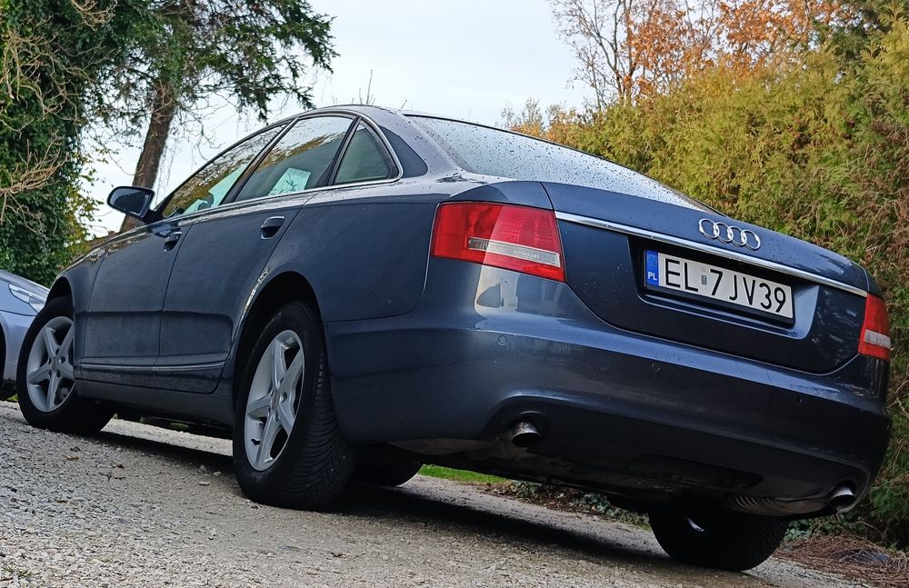 Audi A6 C6. 2.7TDI.Sedan. Manual. Pneumatyka. Navi. Skóry.Serwisowana.
