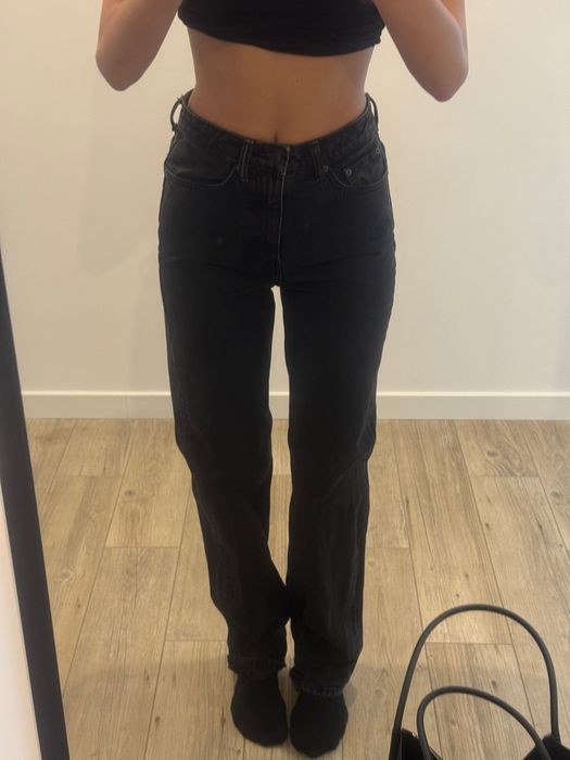Чорні джинси прямі бренду Weekday