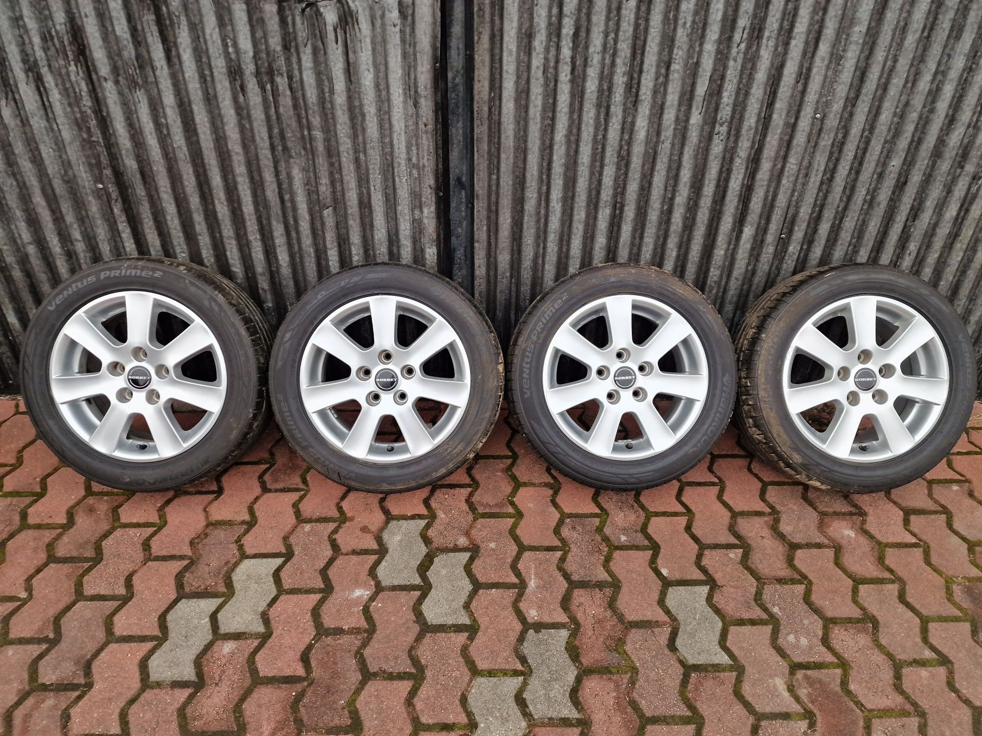 Felgi z oponami 195/55R15 Mercedes A klasa Vaneo