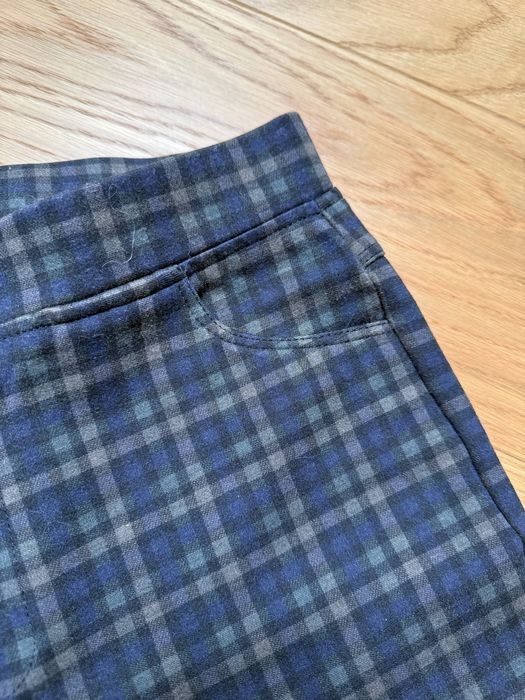 Spodnie w kratkę