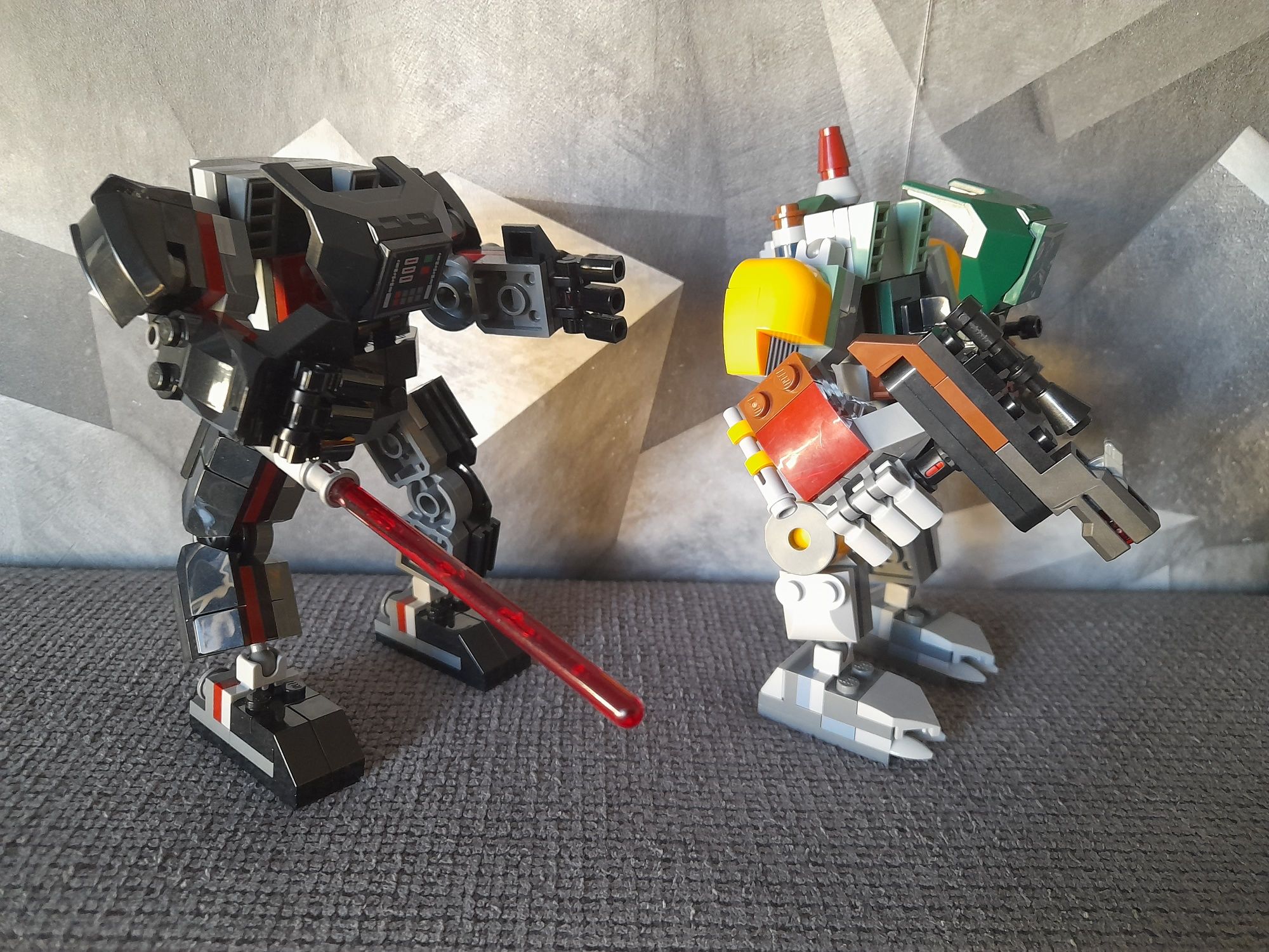 Lego Star Wars Mech Boba Fetta i Darth Vader