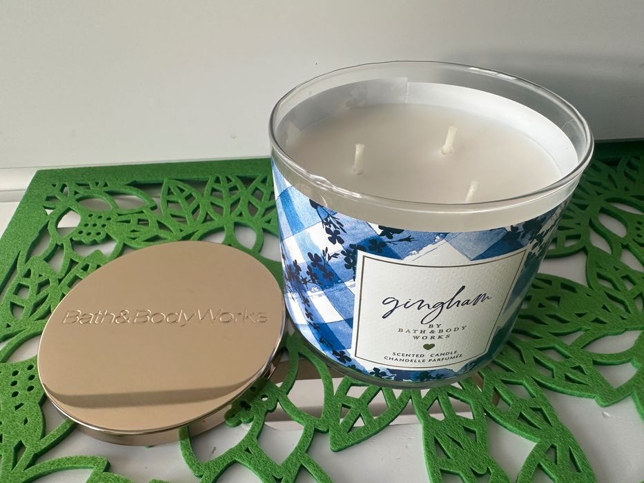Świeca Bath & Body Works 3-knotowa - Gingham