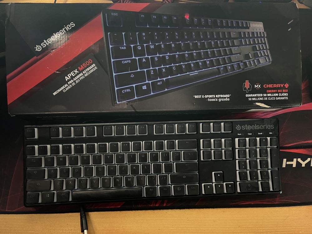 Клавіатура механічна SteelSeries Apex M500
