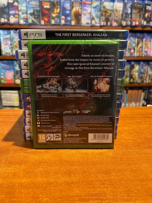 Gra The First Berserker KHAZAN Xbox Series X / SXS / Poznań / Nowa /