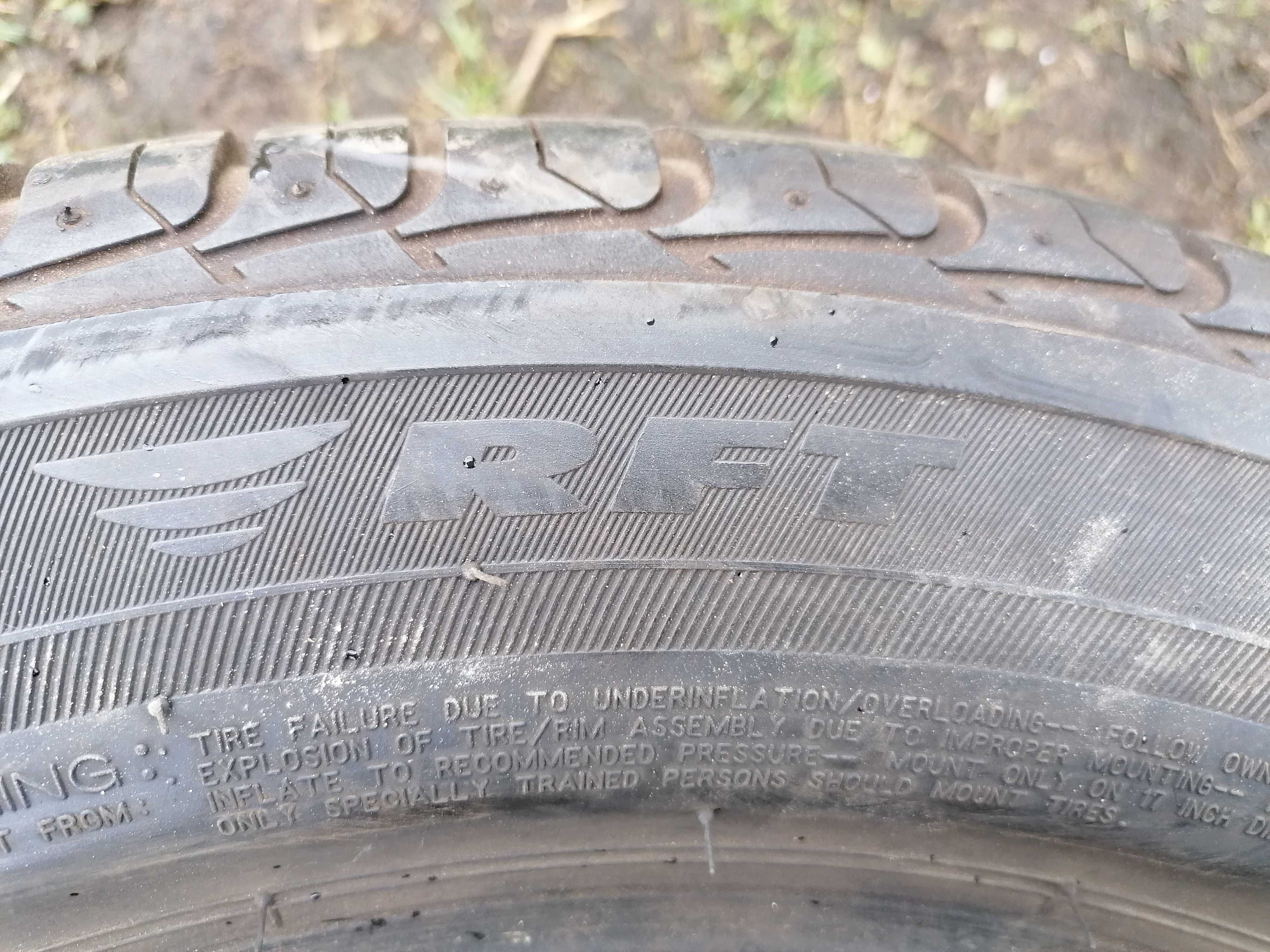 Nr. 1160 Bridgestone 225/55r17 runflat pojedynka