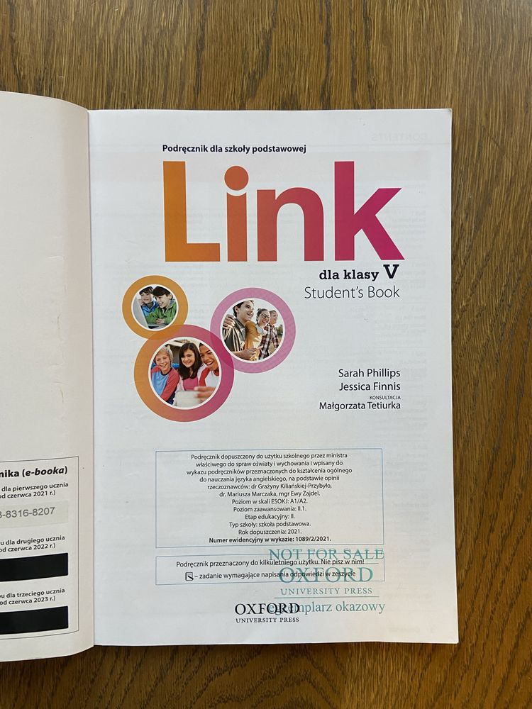 Link 5 Student’s Book – podręcznik do języka angielskiego