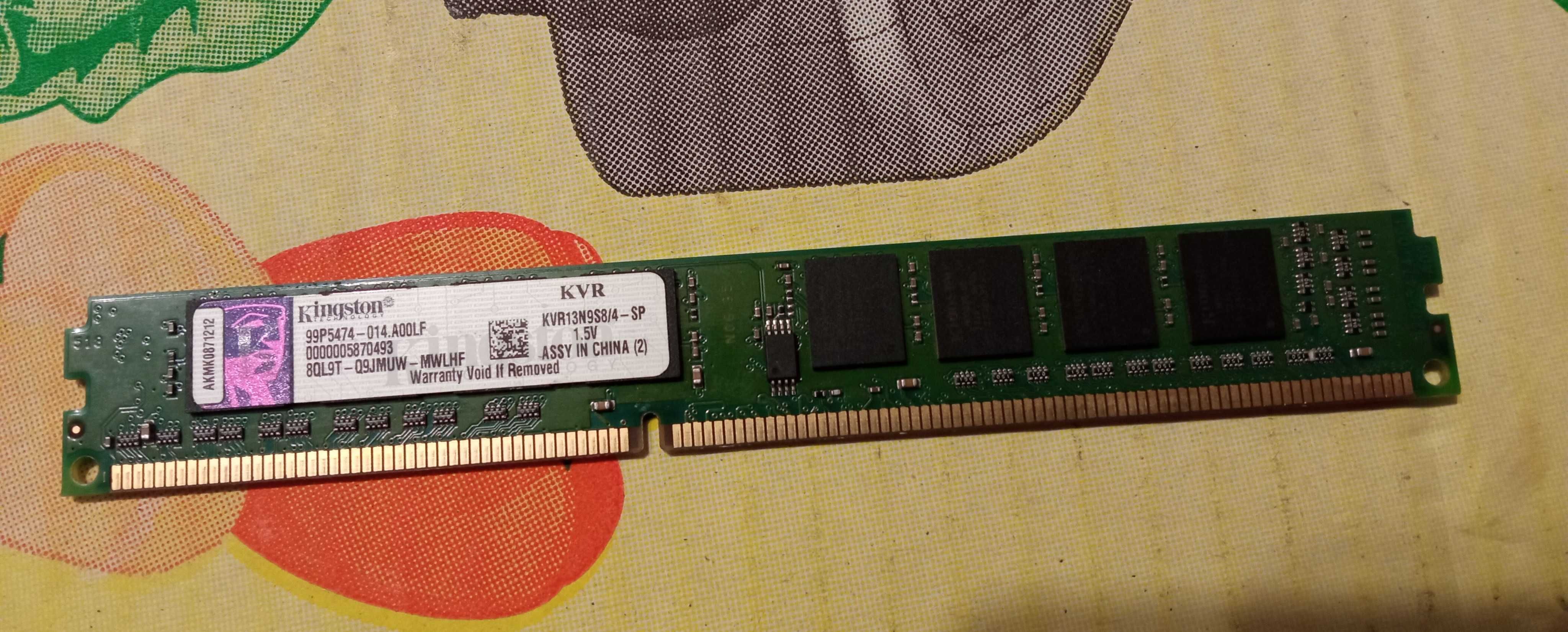 Оперативная память 8Gb-DDR3-1600-1333Mhz/4+4 / INTEL-AMD
