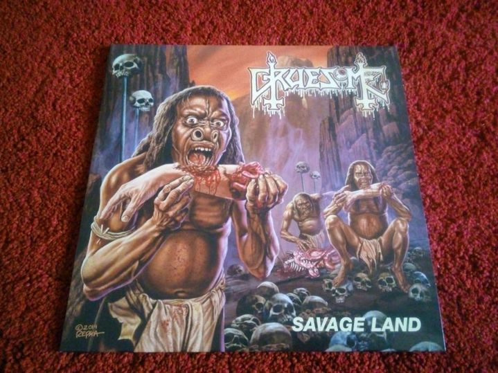 Gruesome - " Savage Land " ... 1ª edição em vinil