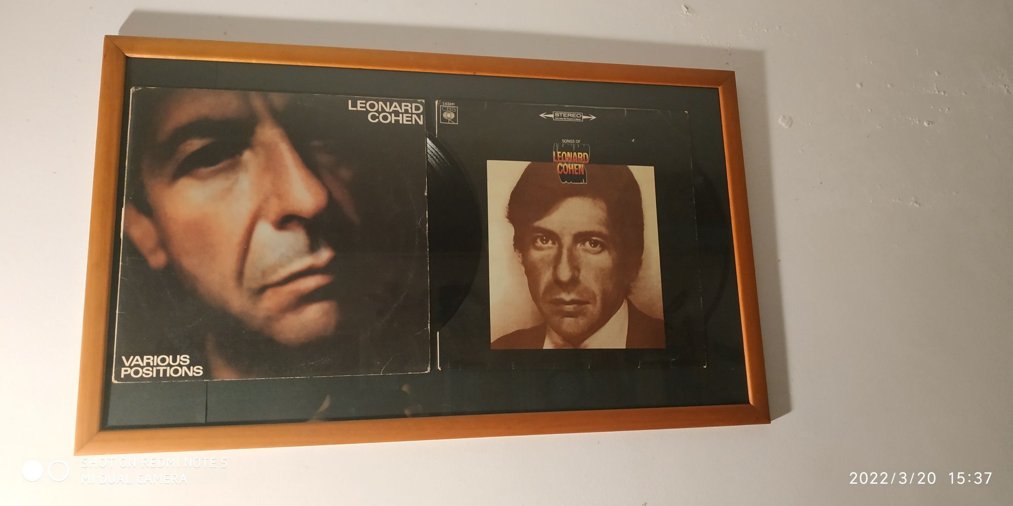 4 quadros de Leonard cohen