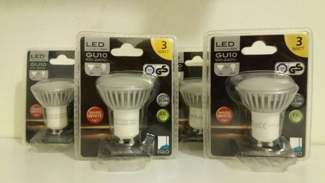4 lâmpadas LED novas