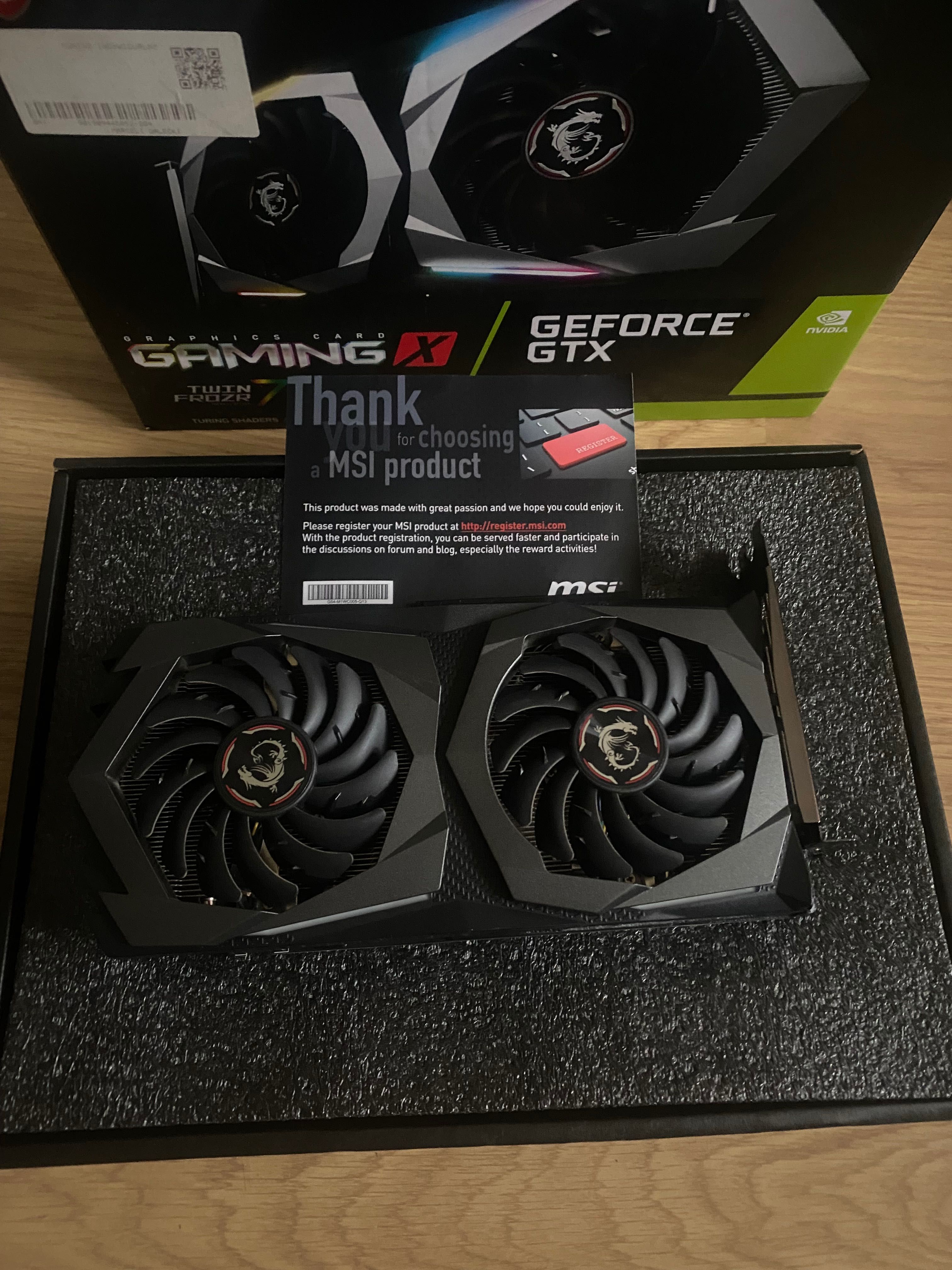 Karta graficzne  msi Geforce 1660 ti