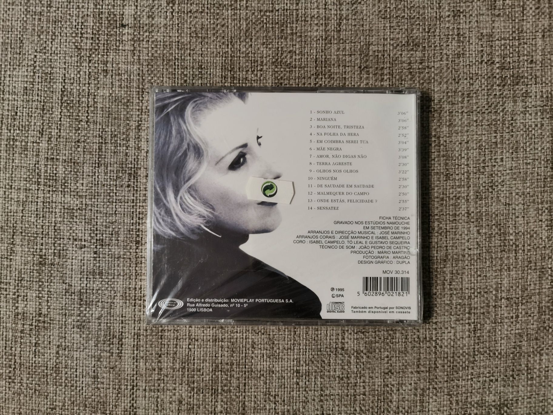 Muzyka CD - Isabel Campelo Contraluz Portugalia album