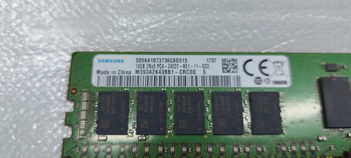 4x Memórias Ram DDR4 16GB  PC4 2400T