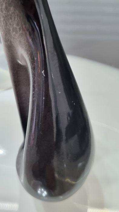 Sygnowana figurka „Siedzący kot” M. Naruszewicz Ćmielów 1956 r.