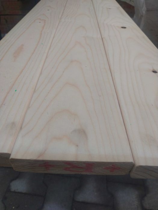 Deska świerk- tarasowa 27x120 długość 5,10mb gładka