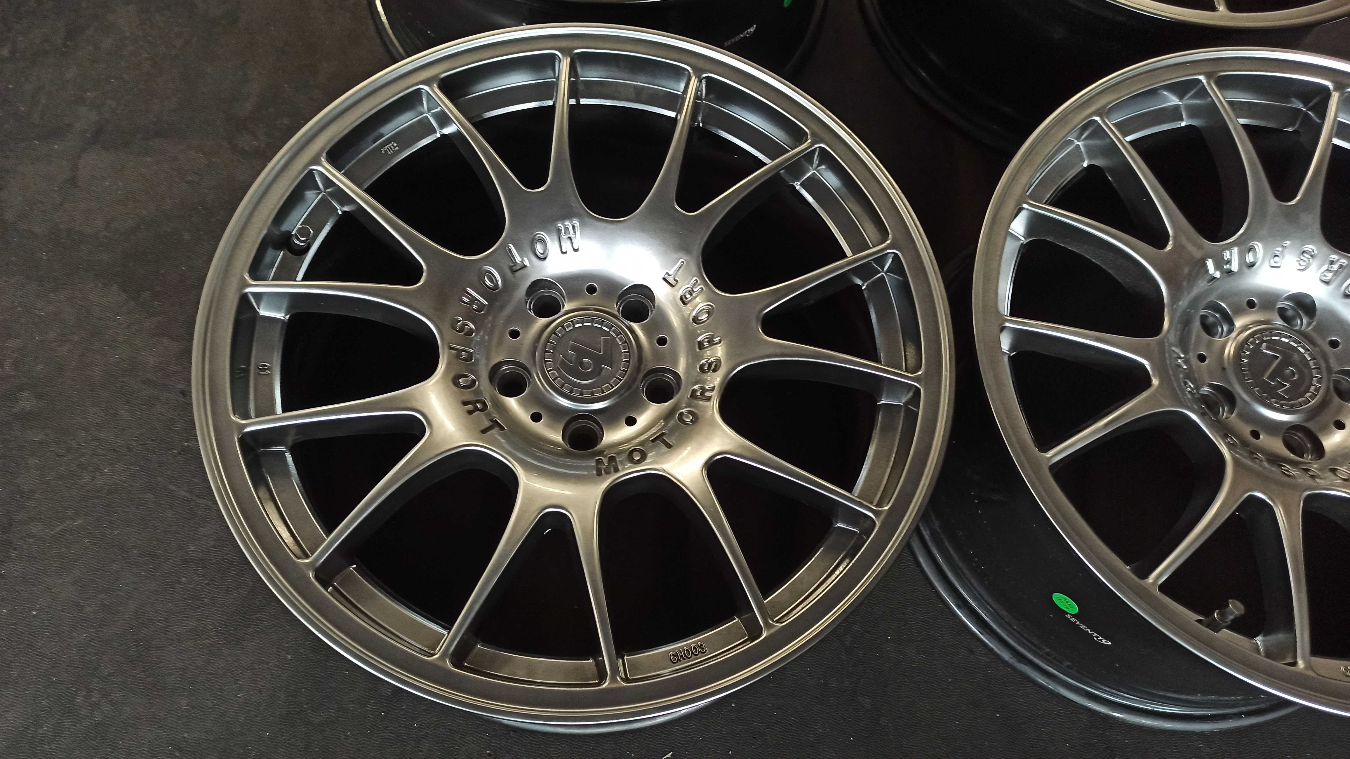 Felgi 18" 5x112 Seveny9 dwie szerokości 8j + 9J BBS