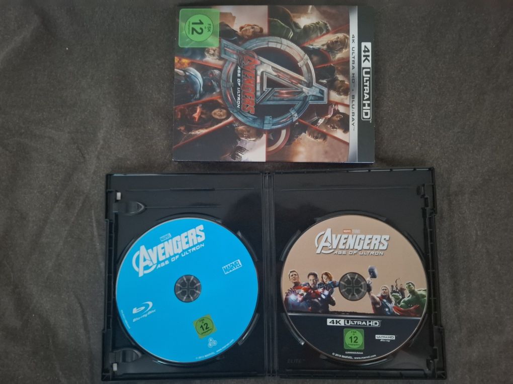 Os vingadores era de ultron bluray 4K