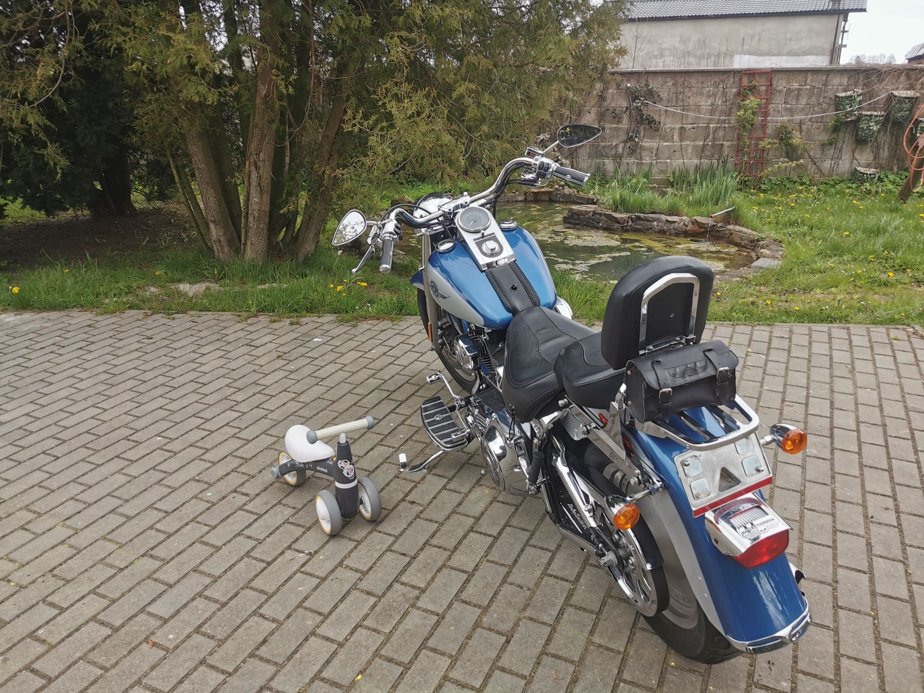 Piękny Harley fat boy 15lecie modelu, dużo dodatków, mały przebieg!