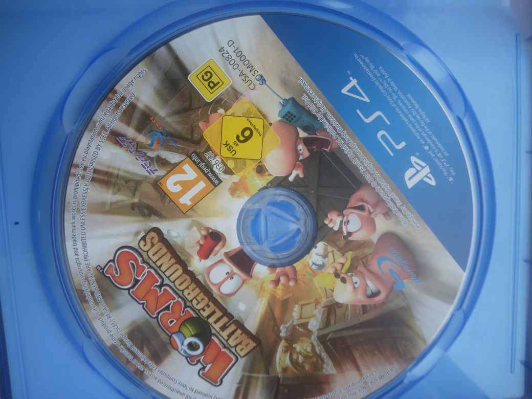 PS4 Worms Battlegrounds
