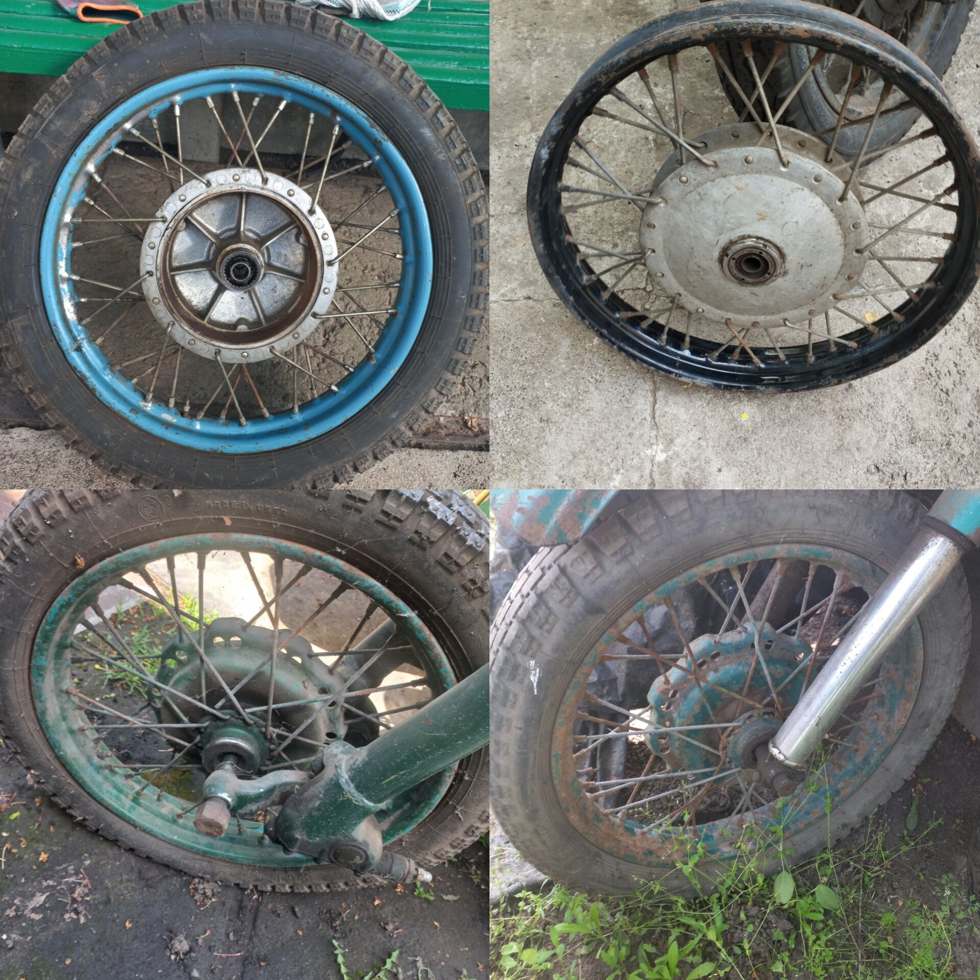 колесо на мотоцикл урал, к750