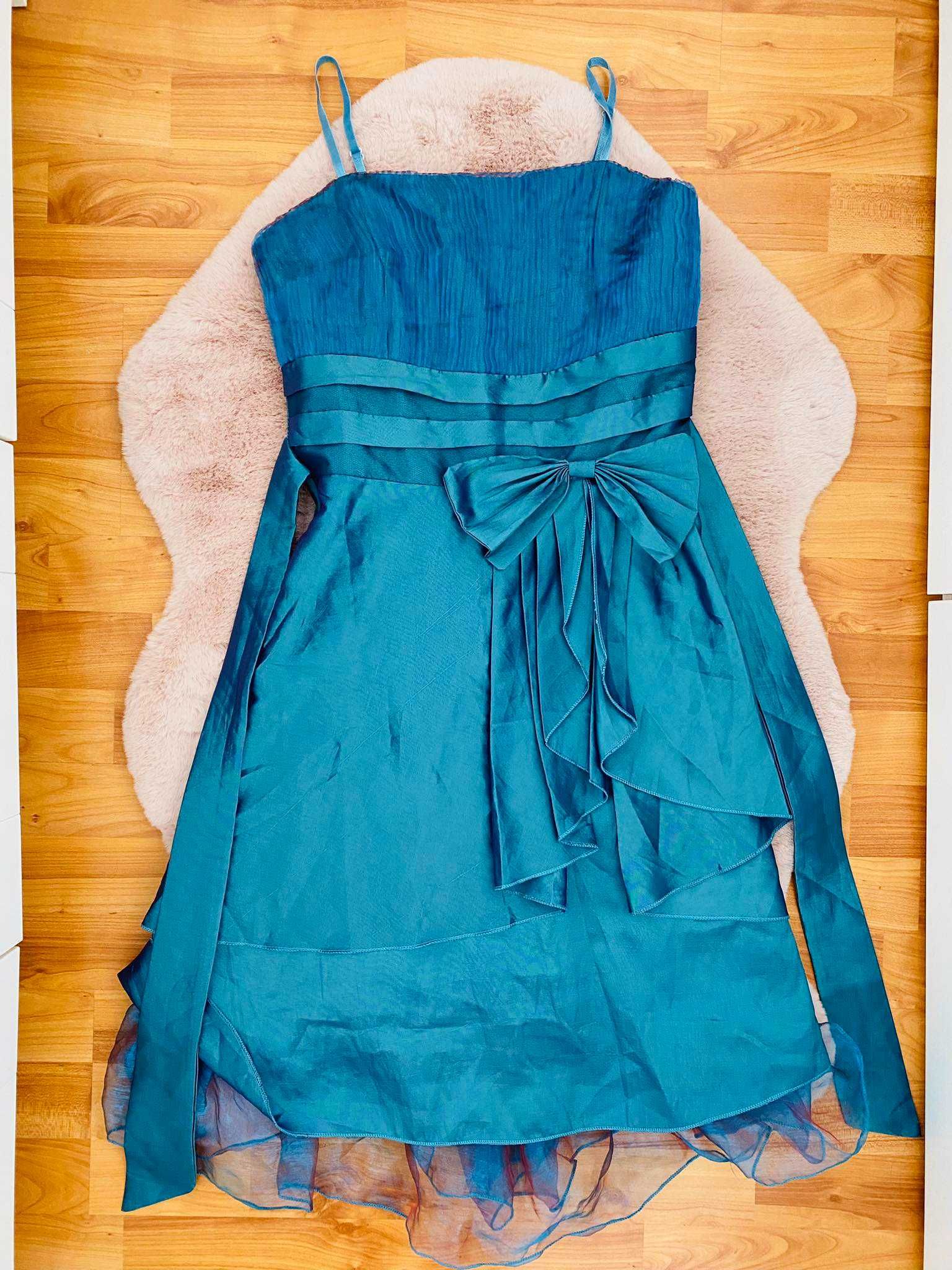 Vestido Cerimónia Azul