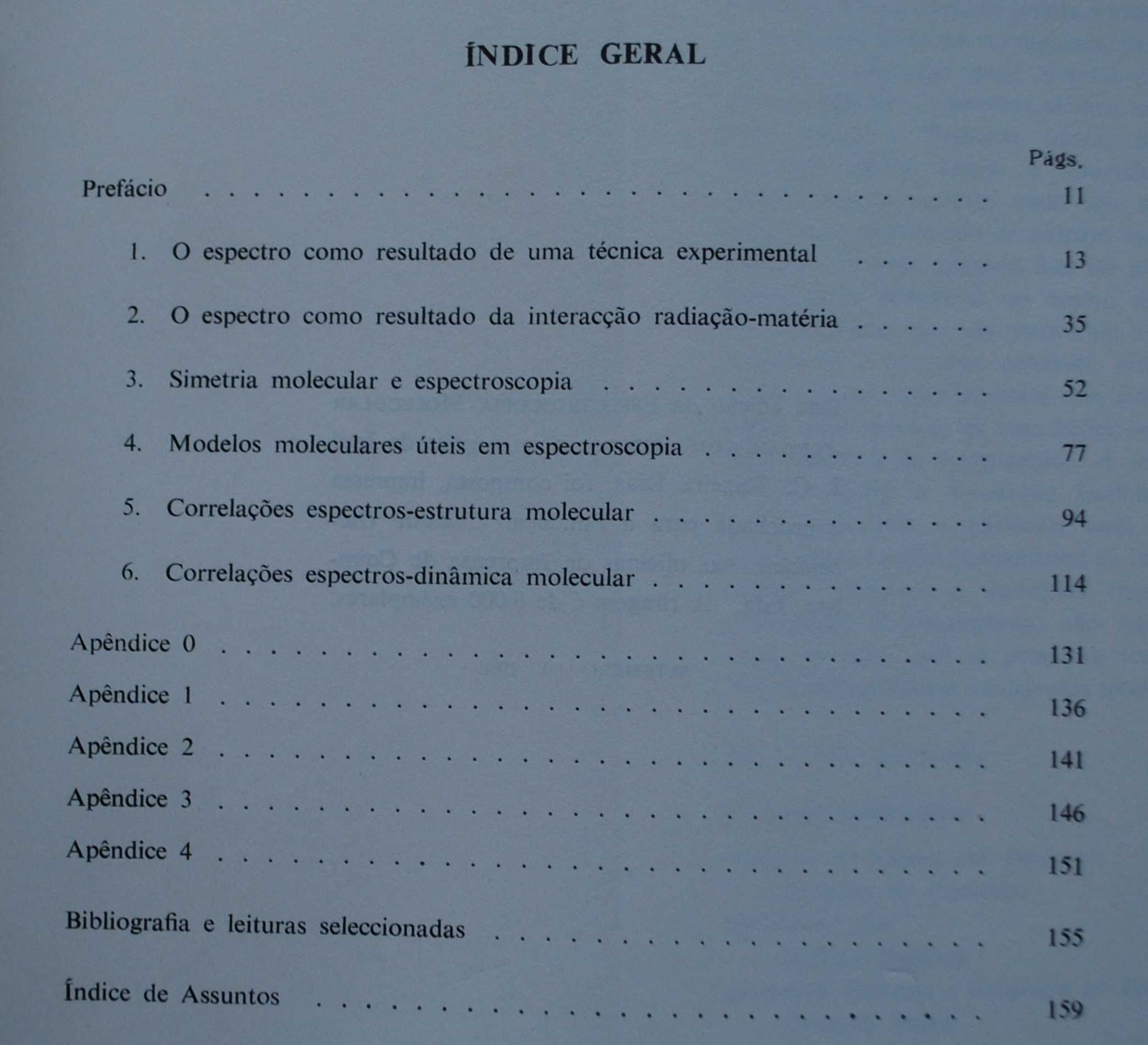 Espectroscopia Molecular (Fundamentos, Métodos e Aplicações)