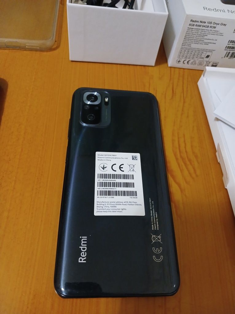 Xiaomi Redmi Note 10S Відмінний стан Мало використовувався