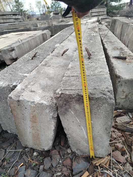 Продам фундаменты бетонные , блоки , сваи, колонны, полушпалы.