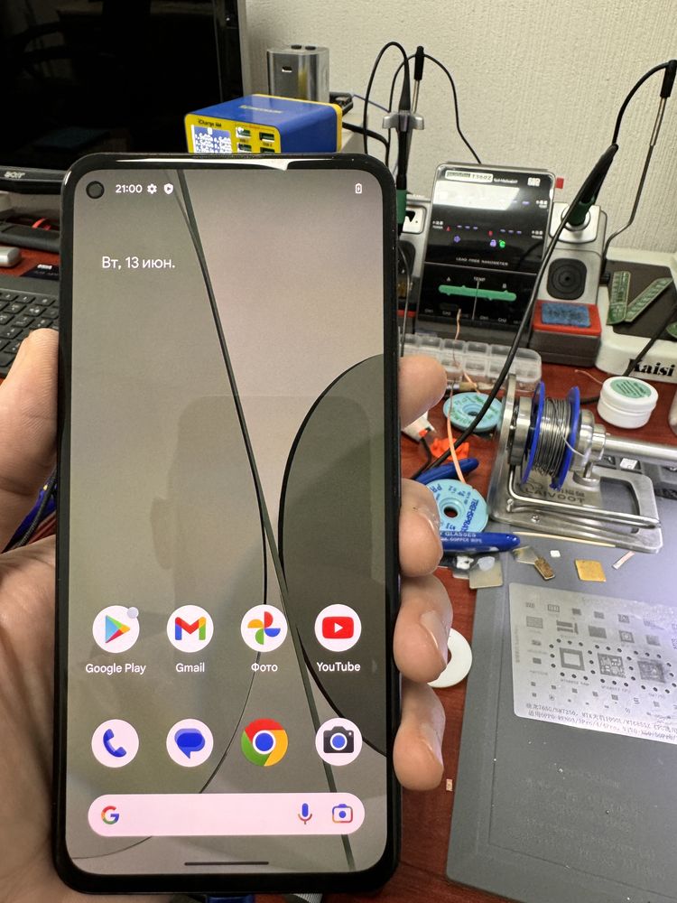 Ремонт Google Pixel 5 Pixel 6 Poco X3 Pro Xiaomi Samsung (ребол проца)