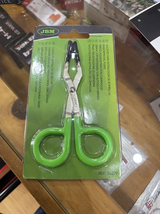 Alicate extração de lâmpadas