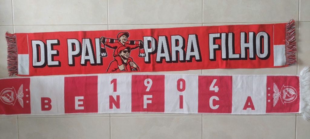 2 cachecois do Benfica novos