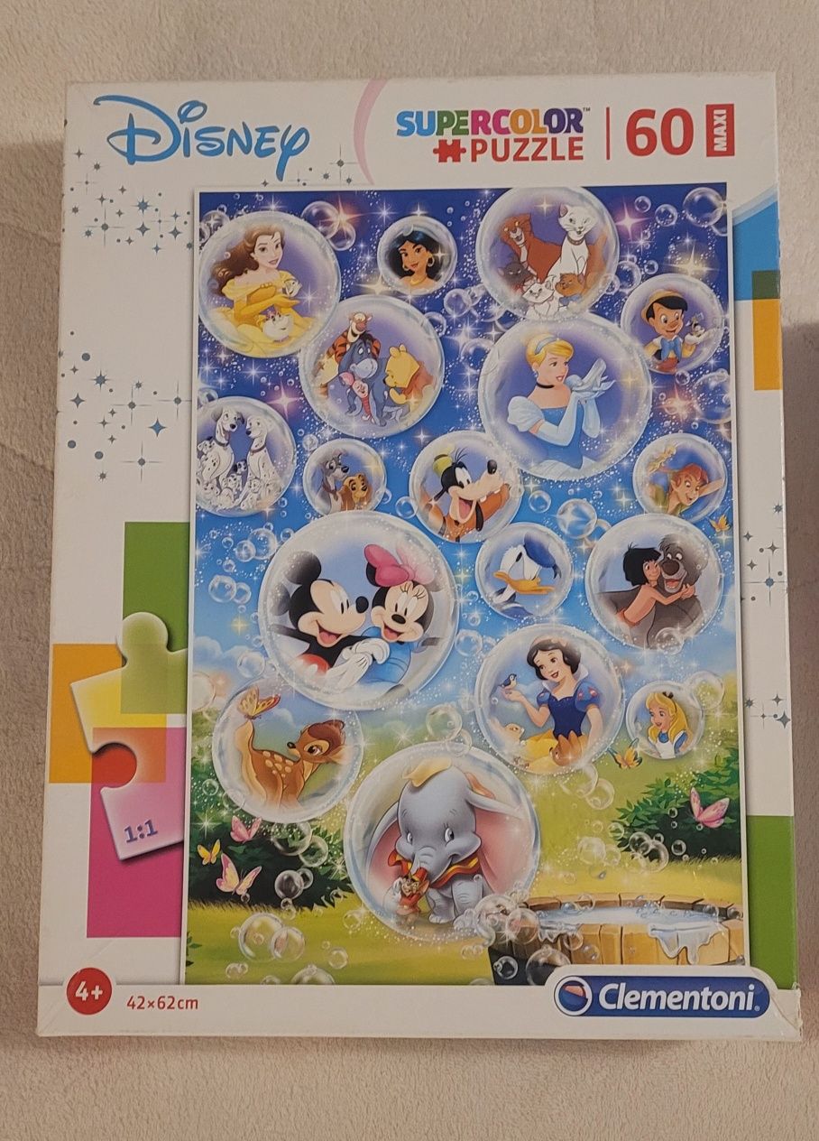 Puzzle Disney junior super color 60 Clementoni