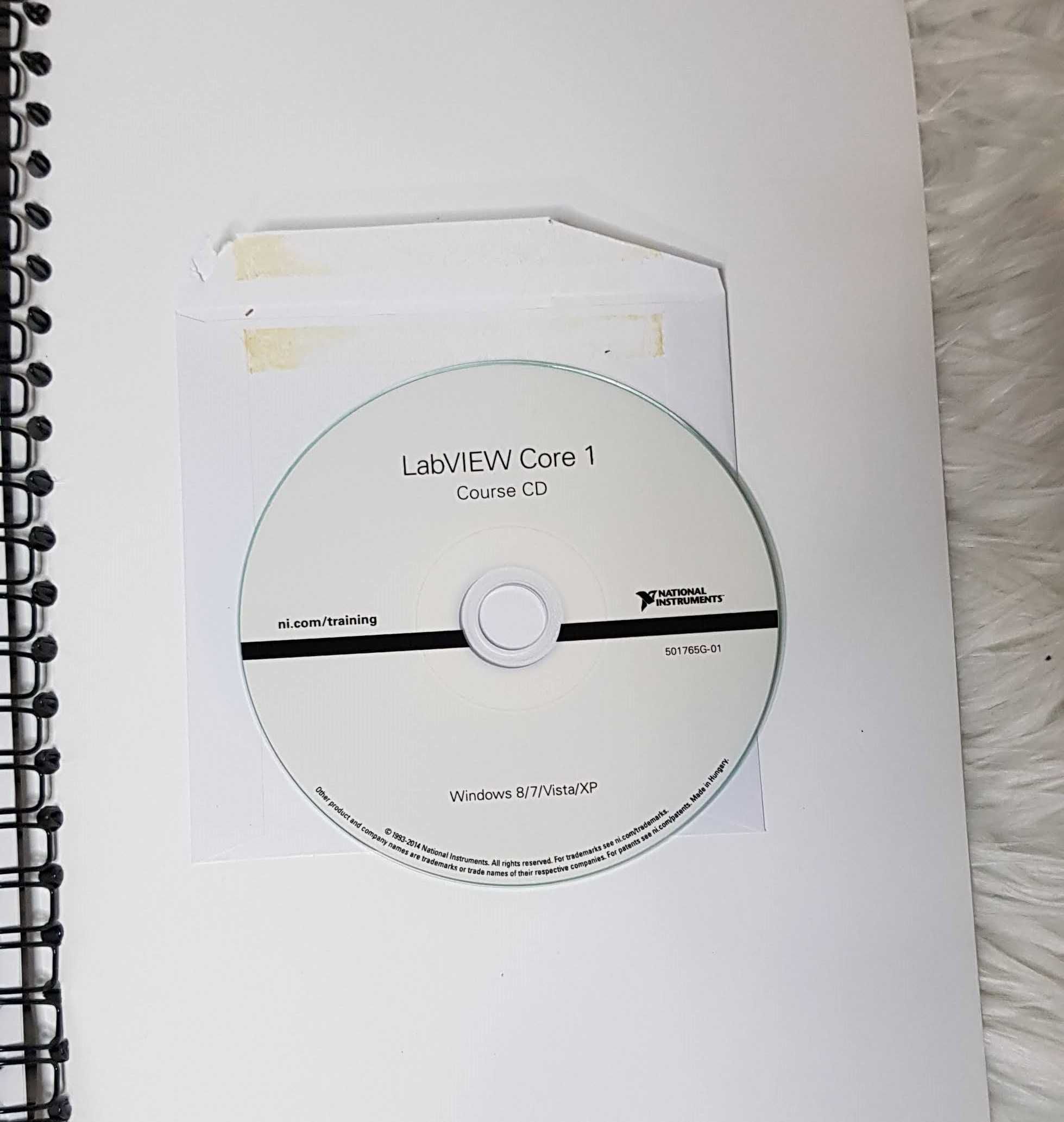 LabVIEW Core 1 Participant Guide National Instruments CD Software 2014