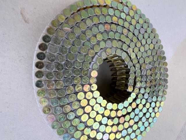 Gwoździe kadmowane pierścieniowe Duo Fast 2,1 x40  zwoje na taśmie