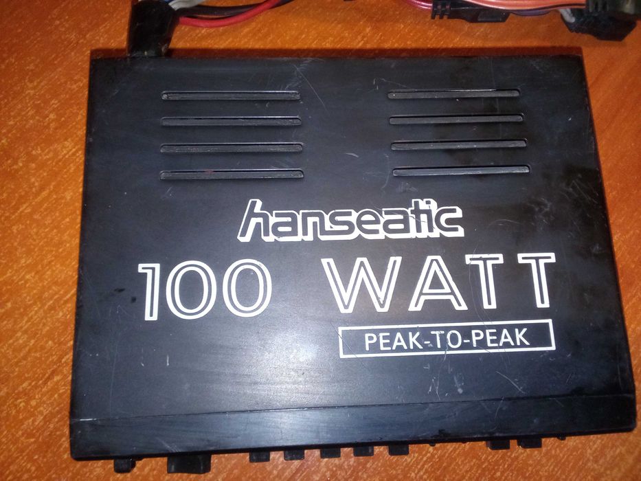 Wzmacniacz samochodowy z korektorem 10 punktowym HANSEATIC 610SQ