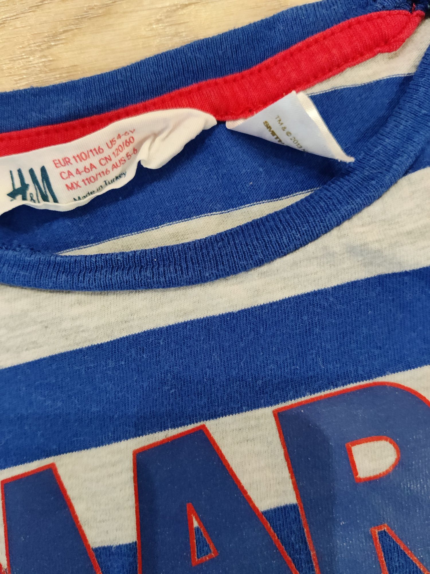 3 szt koszulki H&M babyGap bluzki 104 110 Mario długi rękaw