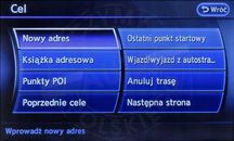 INFINITI FX EX polskie menu polski lektor nawigacja mapa EU konwersja