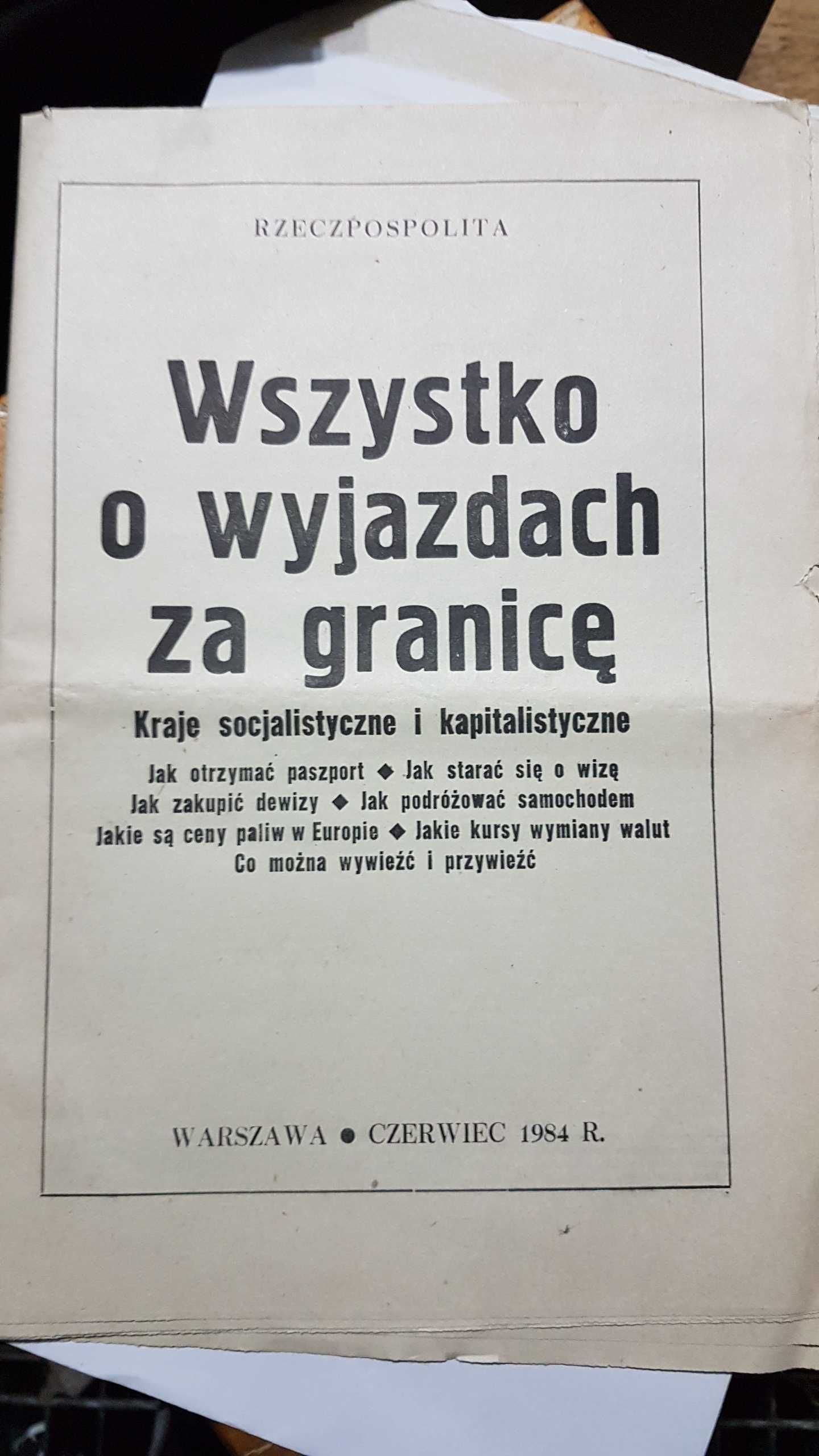 stary magazyn informacyjny prl wszystko o wyjazdach za granicę