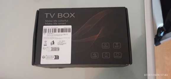 Smart TV приставка WiFi6 Android 10 6K 4K 3D Media Player 2GB 16GB