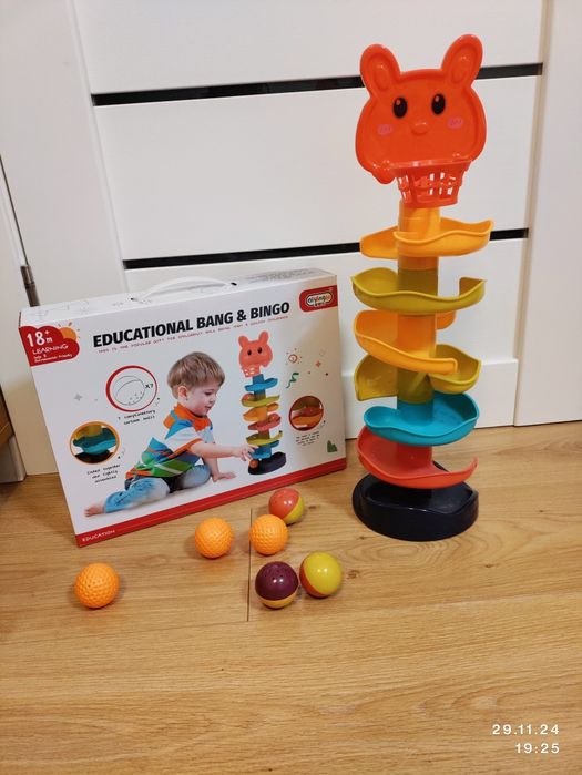 Гра гірка, з кульками " Educational Bang and Bingo " в коробці