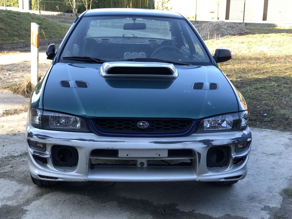 IMPREZA GT gc8 gf Zderzak , maska , przedni pas lampy eu, blotniki
