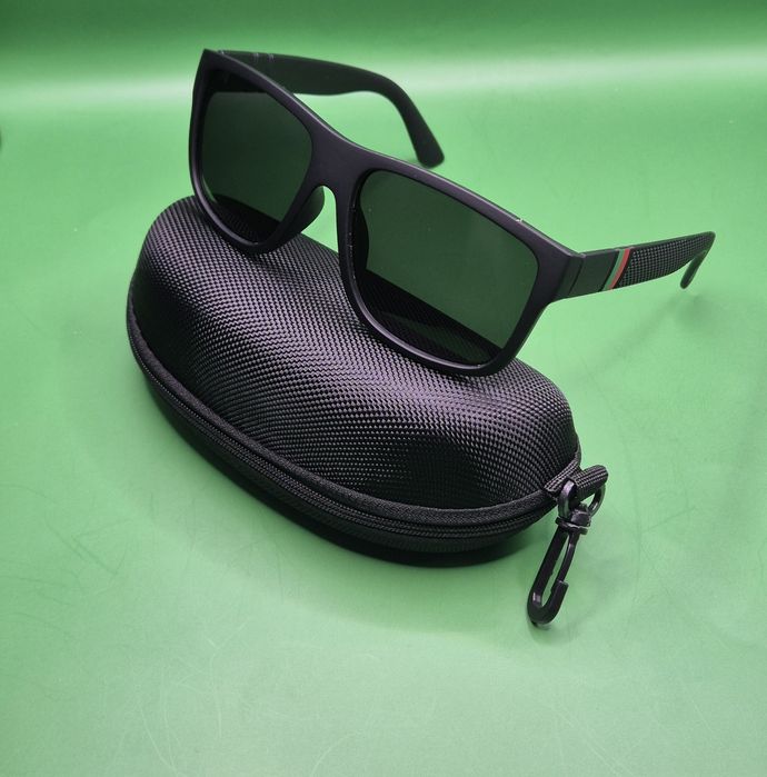 Okulary przeciwsłoneczne polaryzacyjne czarne +Etui Gratis