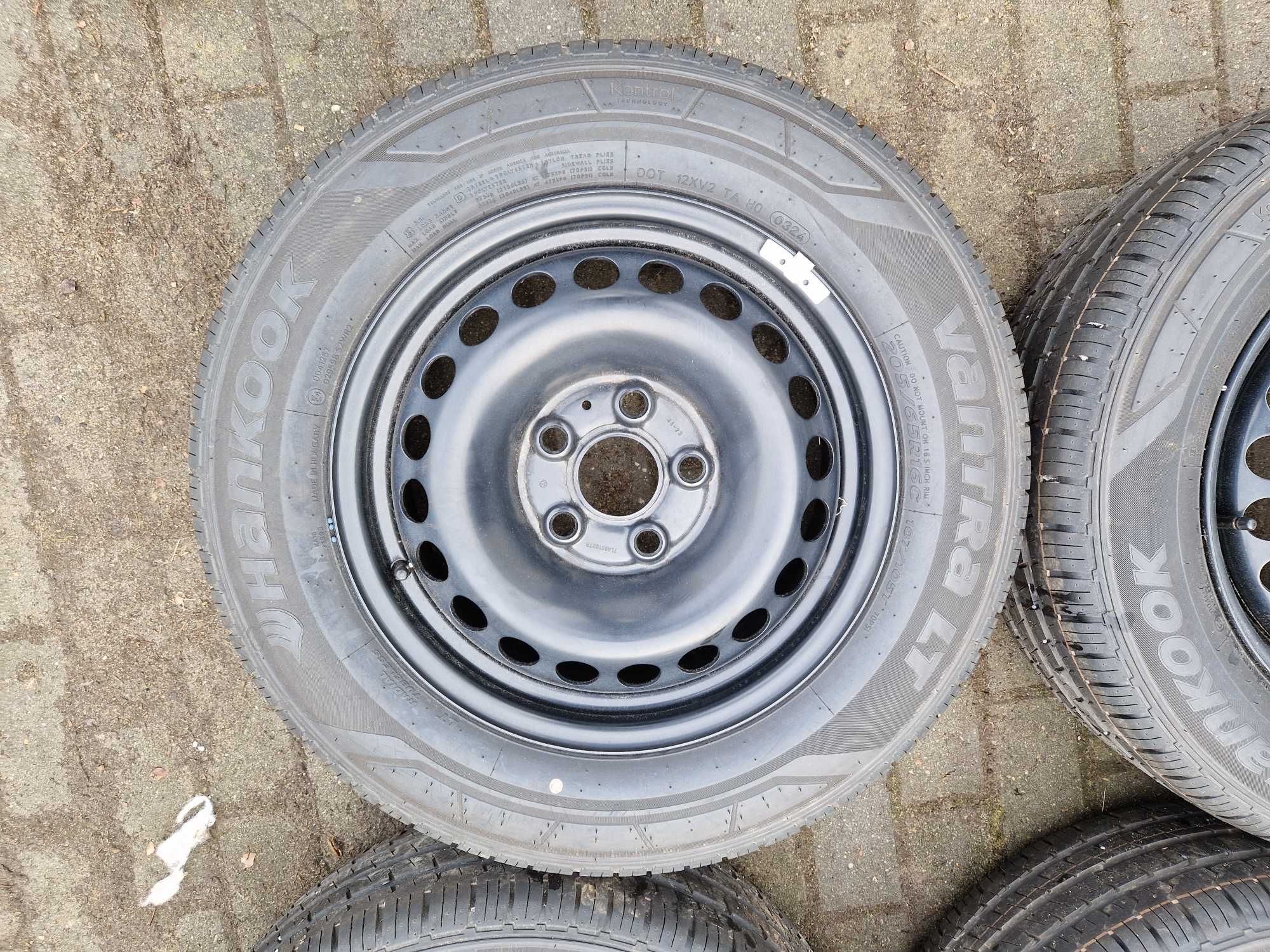 Nowe opony Koła VW T6 T7 Multivan LATO 2024 6.5 5x120 205/65r16c 107/1