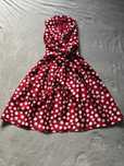 Sukienka retro w grochy rozmiar 34, 36 stan idealny