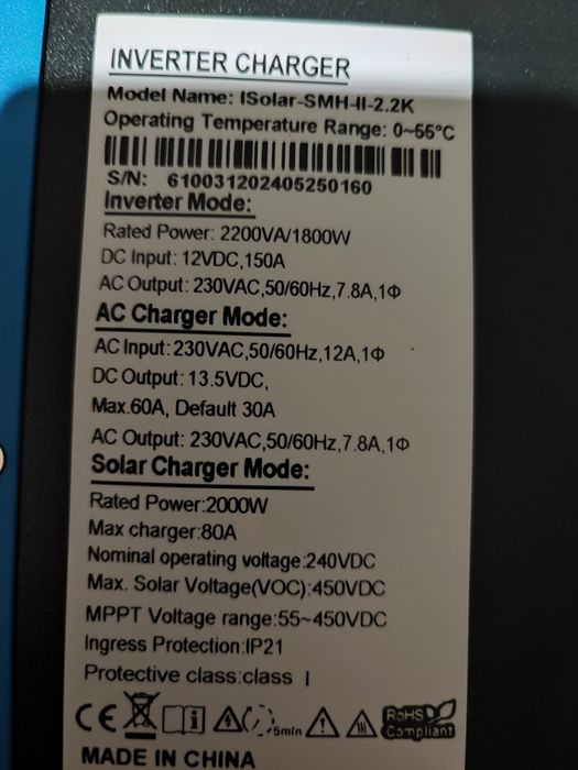 Инвертор 12 вольт 2000w